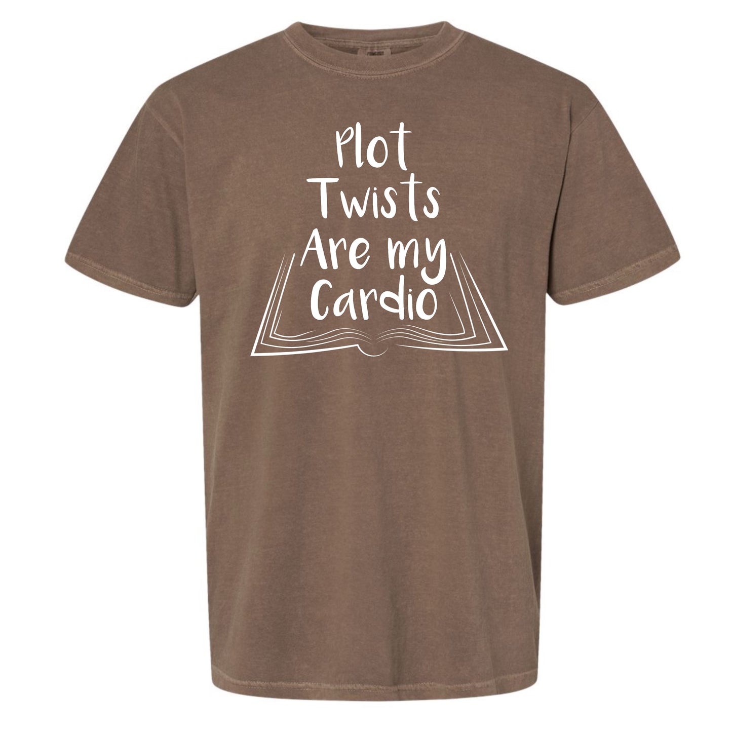 Plot Twists Are My Cardio Comfort Colors Graphic Tee