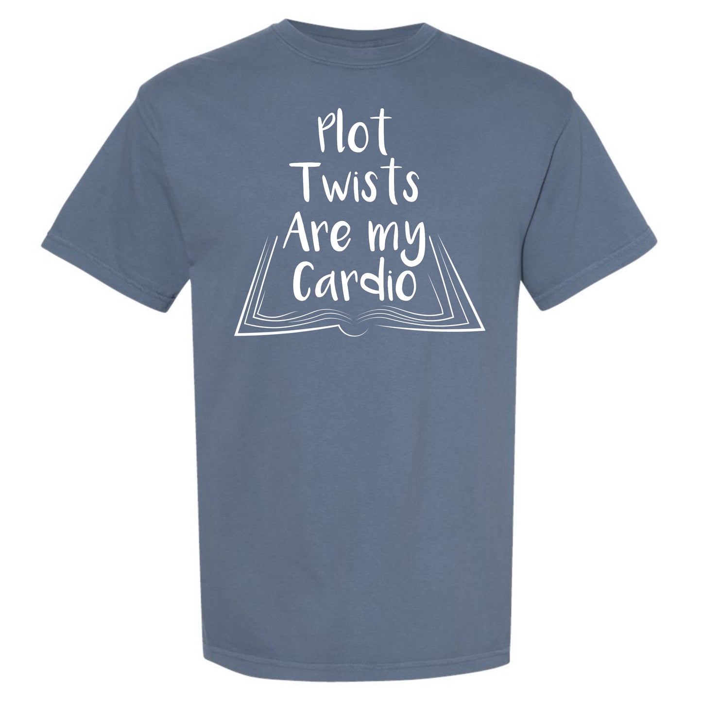 Plot Twists Are My Cardio Comfort Colors Graphic Tee