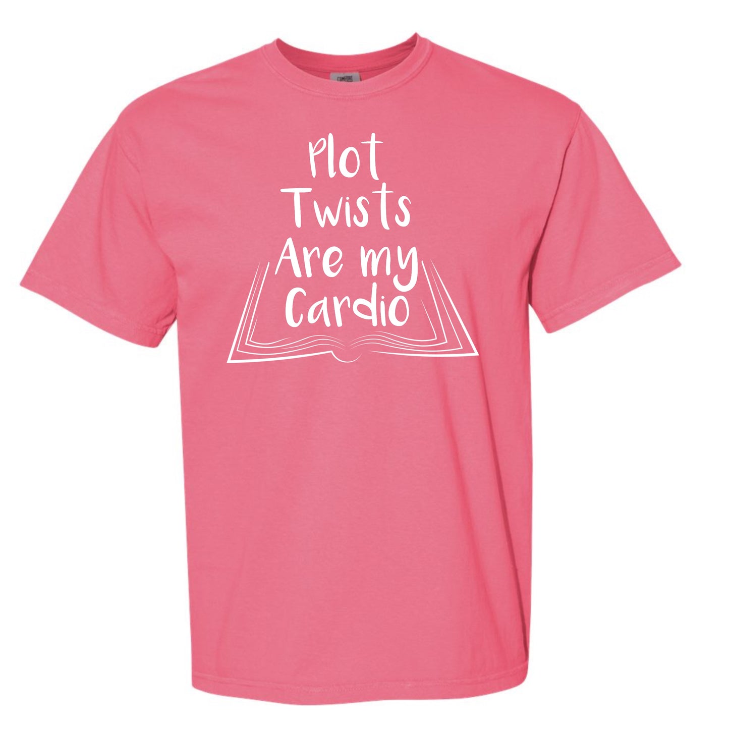 Plot Twists Are My Cardio Comfort Colors Graphic Tee