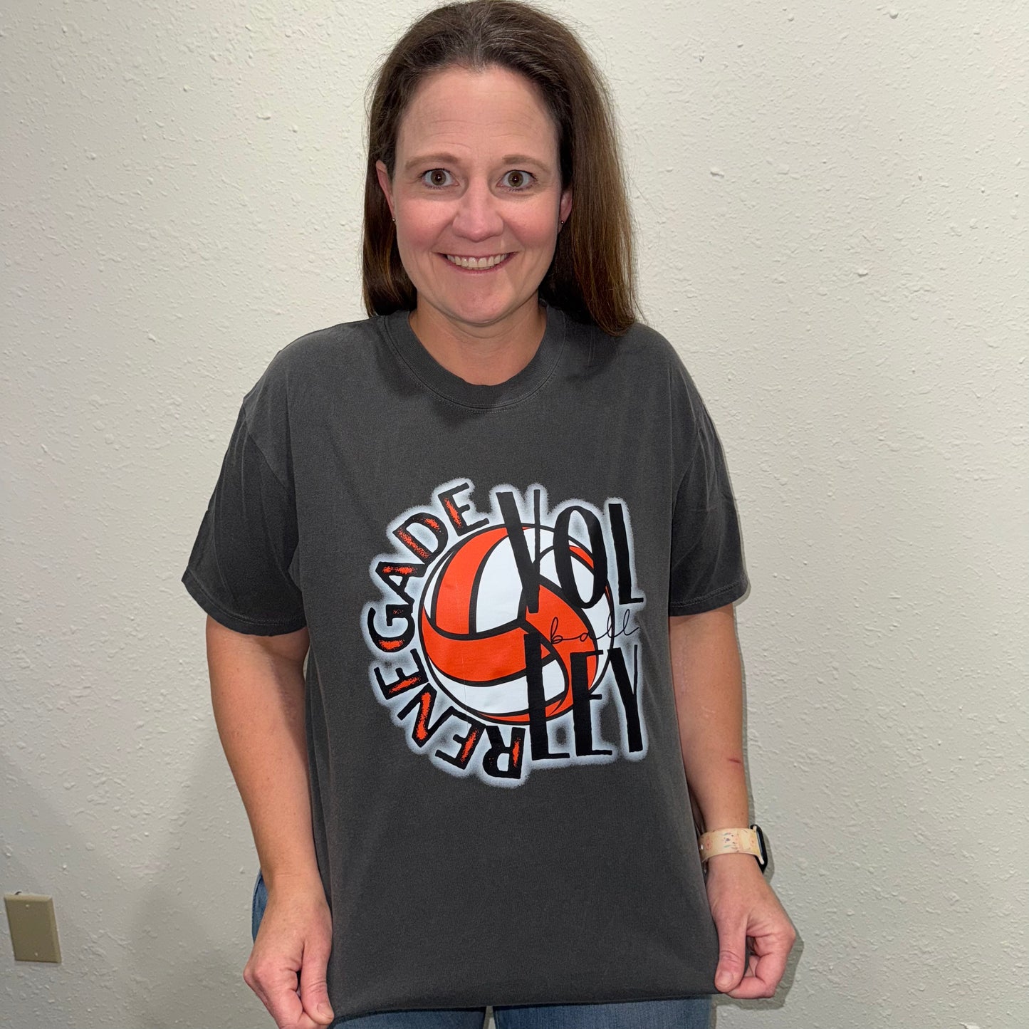 Adult School Pride Volleyball Shirts