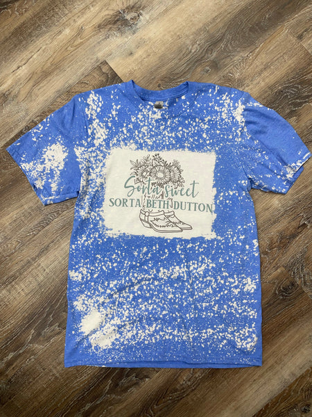 "Sorta Sweet" Bleached Graphic
