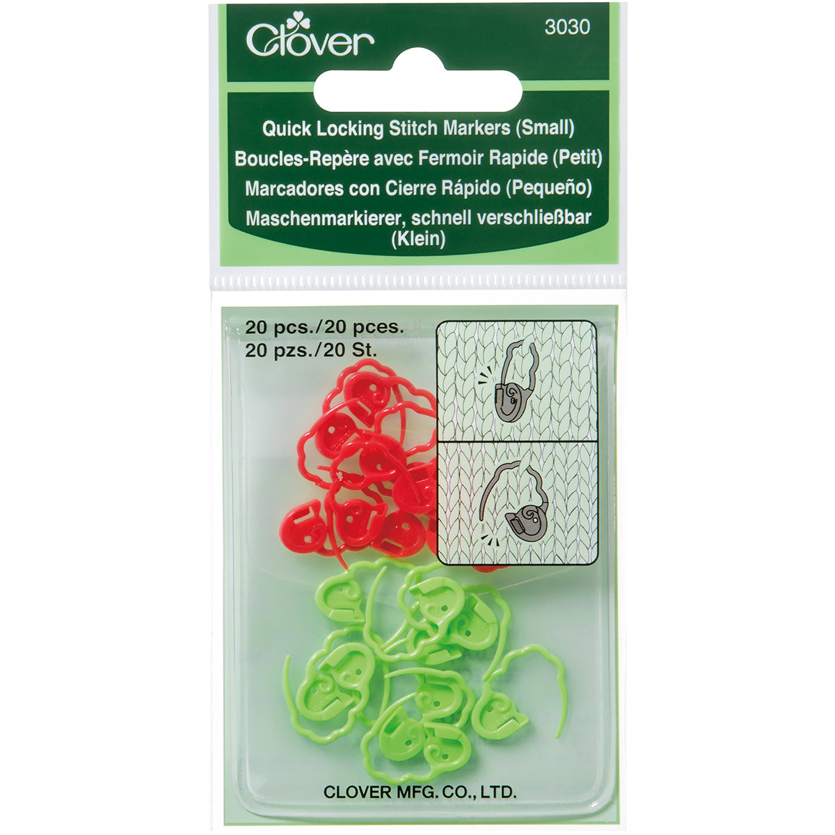 Clover Stitch Markers