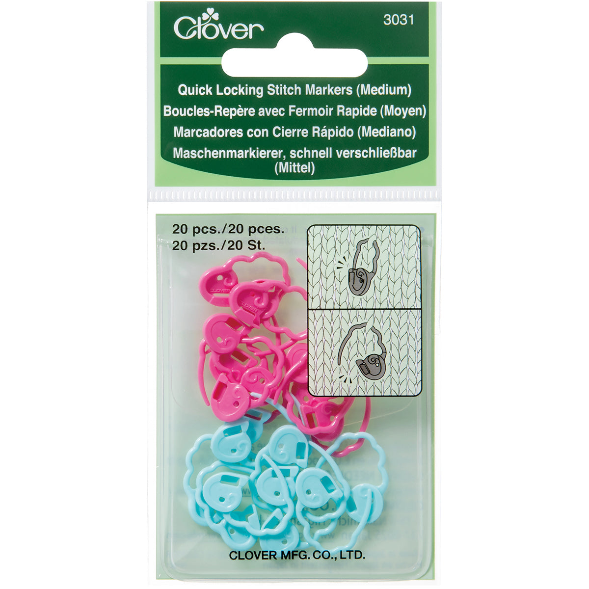 Clover Stitch Markers