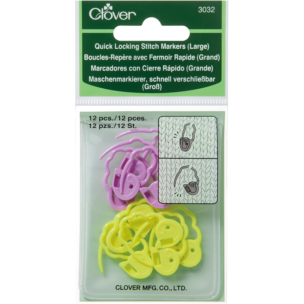 Clover Stitch Markers