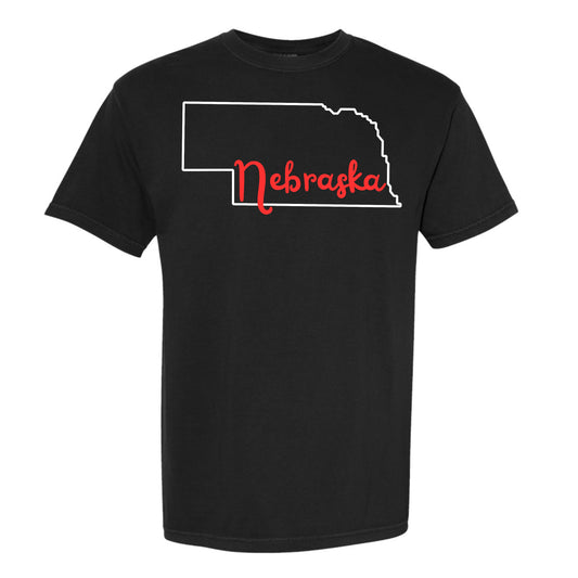Nebraska Comfort Colors Graphic Tee