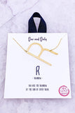 Initial Necklace
