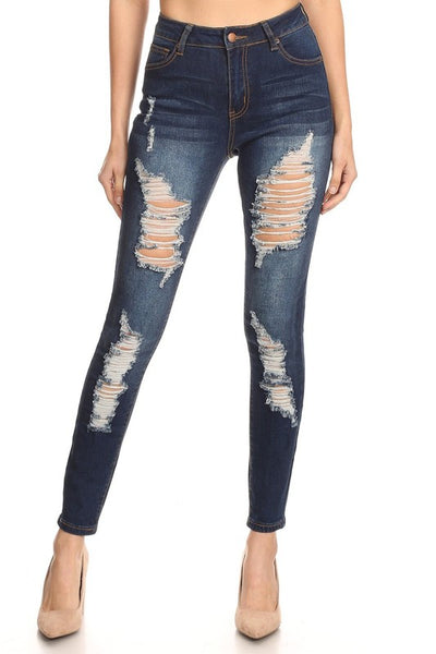 Destroyed High Rise Skinny+