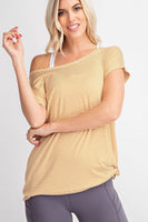Curvy Yoga Twist Top