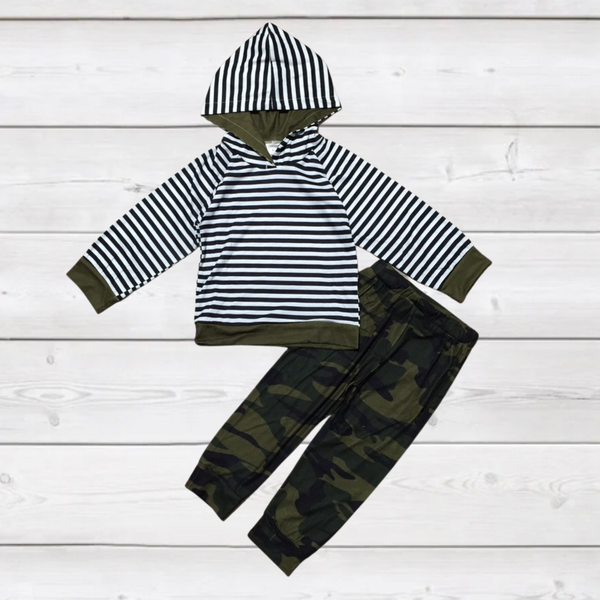 Camo Hooded Outfit