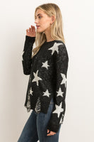Distressed Starstruck Sweater