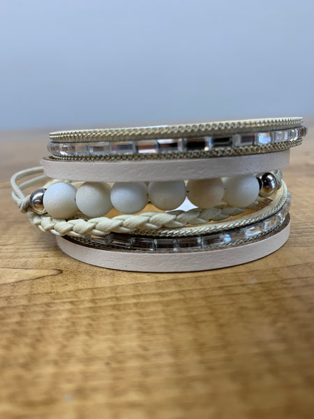 Ivory Magnetic Bracelet