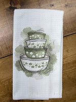 Pyrex Inspired Nesting Bowl Towel