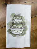 Pyrex Inspired Nesting Bowl Towel
