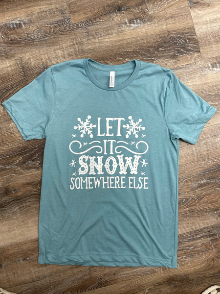"Let it Snow" Graphic Tee
