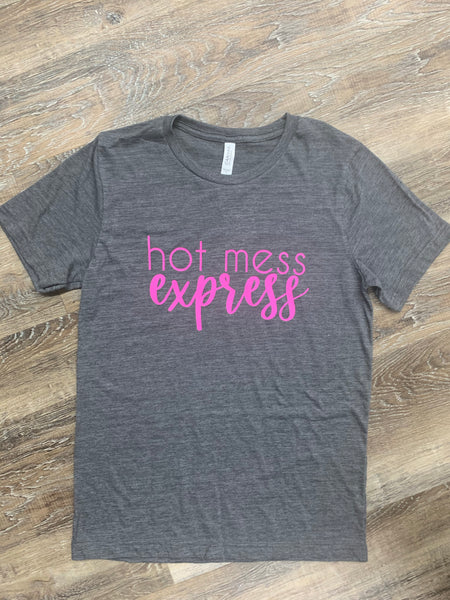 "Hot Mess" Graphic Tee