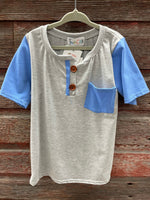 Boy's Basic Henley