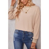 Ribbed Knitted Sweater